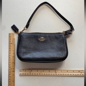 Coach Nolita Black Pebbled Leather